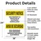 Signmission Electronic Surveillance Bilingual OSHA Security Notice Sign, Aluminum, 18in W x 24in L, 2PK OS-2PACK-SN-A-1824-L-11532 - alternate 8